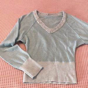 Free people V-neck dolman sleeve sweater